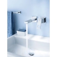 Смеситель Grohe Eurocube 19895000 для раковины с кубическим дизайном и технологией SilkMove - миниатюра фото 3