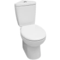 Унитаз-компакт угловой Serel Friendly 6706 с микролифтом - миниатюра фото 1
