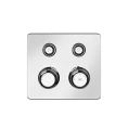 Термостатический смеситель для душа GESSI HI-FI ECLECTIC с двумя запорными кнопками (65232#031) - миниатюра фото 1