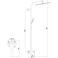 Душевая стойка Lemark Melange LM4960CW - миниатюра фото 2