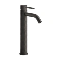 Смеситель для раковины GESSI 316 высокий 305 мм, цвет brushed black metal PVD (54209#707) - миниатюра фото 1