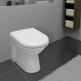 Приставной унитаз-биде Serel Orkide 6811BM с микролифтом - миниатюра фото 2