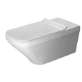 Подвесной унитаз Duravit DuraStyle Rimless безободковый с вертикальным смывом для маломобильных групп, глубина 70 см, комплект крепления Durafix (2559090000) - миниатюра фото 1