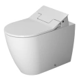 Унитаз напольный пристенный Duravit ME by Starck SensoWash с вертикальным смывом и горизонтальным выпуском (2169592000) - миниатюра фото 1