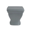 Унитаз подвесной Artceram CIVITAS 36x54 см с системой монтажа, цвет Grigio Acquarello (CIV001 34 00) - миниатюра фото 1