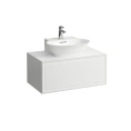 Подвесная тумба Laufen New Classic с ящиком, 780x450x350 мм, белая глянцевая (4.0601.3.085.631.1) - миниатюра фото 1