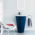Тумба напольная Duravit Starck 1 600 мм с раковиной, 2 дверцами и полкой, цвет Night Blue Satin Matt (S1952009898) - миниатюра фото 1