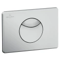 Кнопка смыва Villeroy & Boch Viconnect 9224 85 69 в матовом хроме - миниатюра фото 1