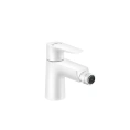 Смеситель для биде Hansgrohe Talis E белый матовый с донным клапаном (71720700) - миниатюра фото 1