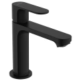 Смеситель для раковины Hansgrohe Rebris S 110, матовый черный, с донным клапаном (72517670) - миниатюра фото 1
