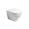 Подвесной унитаз AZZURRA PRATICA безободковый 525x350х375 мм, система Easy Clean, белый (с креплением) (P2VCSPE00000BI) - миниатюра фото 1