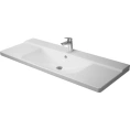 Раковина Duravit P3 Comforts для мебели с переливом 1250x500 мм белого цвета (2332120000) - миниатюра фото 1