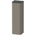 Пенал подвесной Duravit Happy D.2 Plus 1336x400x360 мм, цвет stone grey satin matt (HP1261L9292) - миниатюра фото 1