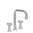 Смеситель для раковины GESSI INCOSO с донным клапаном, цвет матовый никель (58113#149) - миниатюра фото 1