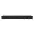 Термостат для душа Gessi Hi-Fi Black Metal PVD с полкой из матового стекла (63026#706) - миниатюра фото 1