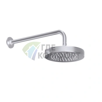 Настенная шарнирная душевая головка GESSI INCISO 218 мм, цвет Finox (58185#149) - фото 1