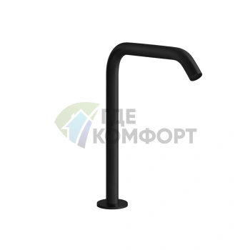Излив отдельностоящий GESSI 316, цвет Black XL, высота 230 мм (54093#299) - фото 1