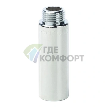Удлинитель STOUT латунный 1/2 x 70 хромированный - фото 1