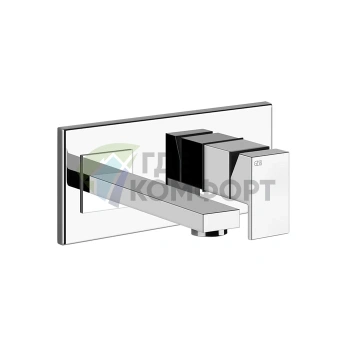 Gessi Rettangolo Встраиваемый Однорычажный Смеситель с Регулируемым Выливом (70-300 мм) в Хроме (44834#031) - фото 1
