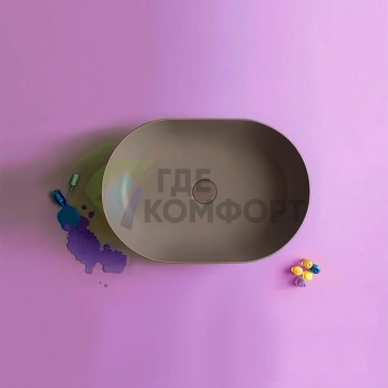 GLOBO выпуск для раковины без перелива в цвете castagno (FI024CS)
