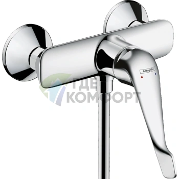 Смеситель для душа Hansgrohe Novus Care настенный однорычажный с длинной ручкой (71926000) - фото 1