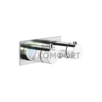 Gessi Ingranaggio Встраиваемый термостат для душа с 1 выходом, хром (63332#031) - фото 1