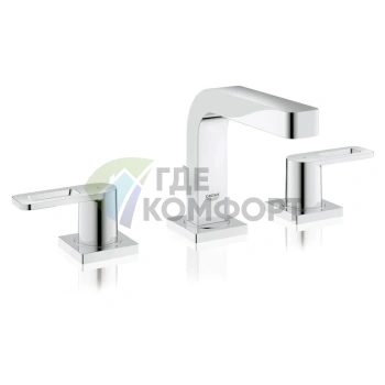 Смеситель для раковины Grohe Quadra 20306000 с однорычажным управлением - фото 3