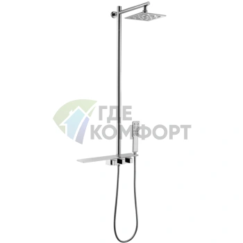 Душевая стойка Lemark Tropic LM7001C: элегантность и функциональность