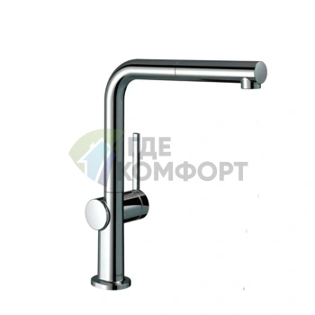 Кухонный смеситель Hansgrohe Talis M54 с вытяжным изливом и sBox (72809000) - фото 1
