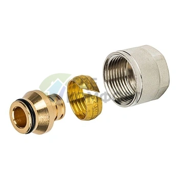 Фитинг STOUT компрессионный для труб из сшитого полиэтилена flex 20x2-8x3/4 - фото 1