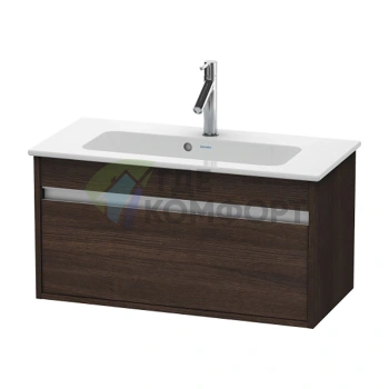 База под раковину Duravit Ketho 410x800x385 с выдвижным ящиком, цвет каштан темный (KT642305353) - фото 1