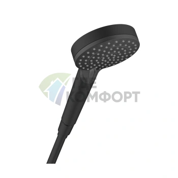 Ручной душ HG Vernis Blend Vario с режимами Rain и EcoSmart, матовый черный (26340670) - фото 1