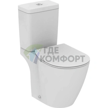 Унитаз-компакт Ideal Standard Connect AquaBlade с элегратной системой слива - фото 1