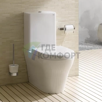 Унитаз-компакт TOTO MH CW161Y с бачком MH SW10044G1 без сиденья - фото 2