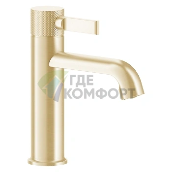 Смеситель GESSI INCOSO для раковины с донным клапаном — золото (58001#246)