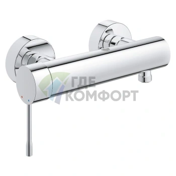 Смеситель для душа Grohe Essence New 33636001: Современный дизайн и эргономика - фото 1