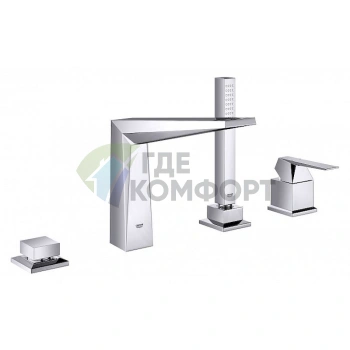 Стильный смеситель Grohe Allure Brilliant для борта ванны - фото 1