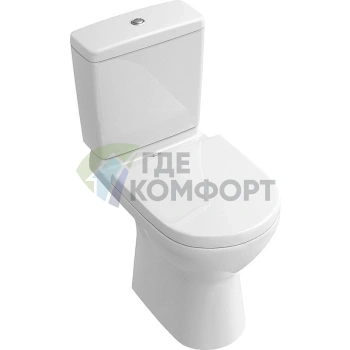Унитаз-компакт дизайнерский Villeroy & Boch ONovo 5661 1001 Alpin