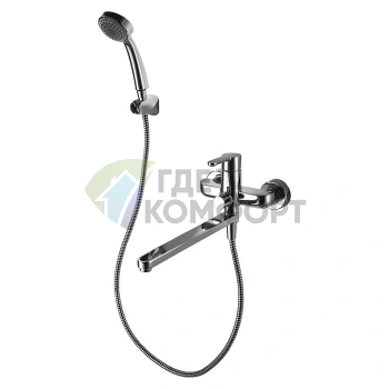 Универсальный смеситель Bravat Stream F63783C-LB для кухни - фото 2