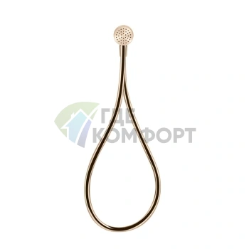 Душевой комплект Gessi Hi-Fi с магнитной лейкой и держателем, цвет Copper PVD (63099#030) - фото 1