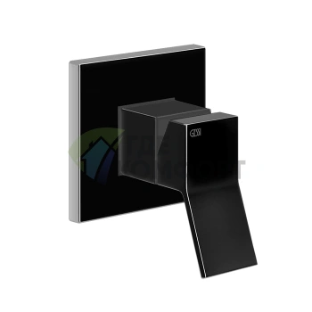 Встраиваемый смеситель Gessi Rettangolo K без излива, черный (53109#299) - фото 1