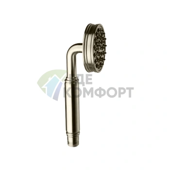 Ручной душ Bossini Liberty 81 мм: стильный матовый никель для вашей ванной (B00750.094) - фото 1
