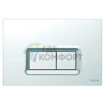 Комплект для унитаза VitrA Form 300 с хромированной нажимной кнопкой 9812B003-7203 - фото 3