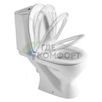 Унитаз-компакт Ideal Standard Oceane Junior с микролифтом: стильный дизайн и современная функциональность - фото 2