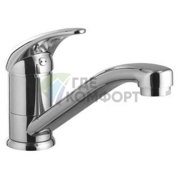 Смеситель Lemark Plus Shape LM1704C для кухни с высокой дугой и выдвижной лейкой
