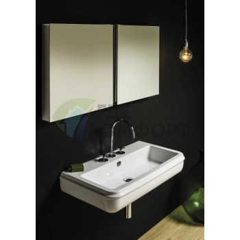 Подвесная раковина AZZURRA CHARME 68x46 см, белая, с отверстием под смеситель - фото 2