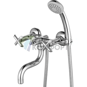 Смеситель для ванны с душем Lemark Practica LM7512C