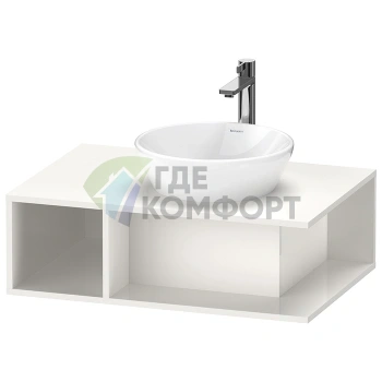 Тумба подвесная Duravit D-Neo компактная 260x800x550 мм, белая глянцевая (DE495802222) - фото 1