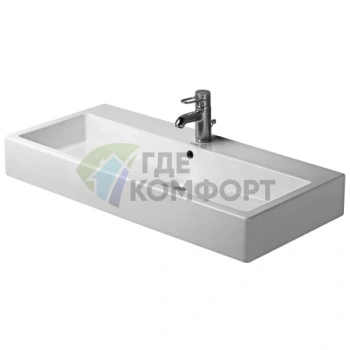 Врезная раковина Duravit Vero без перелива, 1000x470 мм, белый (454100041) - фото 1