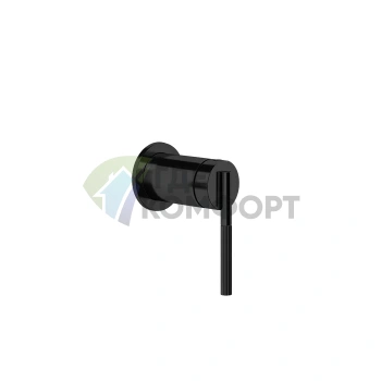 Gessi Ingranaggio: Встраиваемый Однорычажный Смеситель на 1 Выход, Цвет Black XL (63561#299) - фото 1